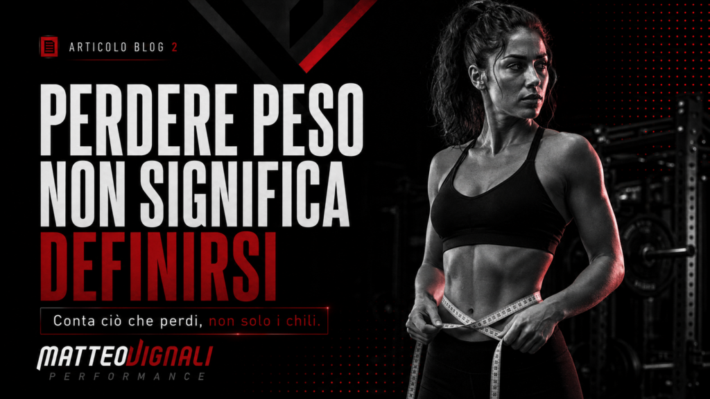 Copertina dell’articolo: Perdere peso non significa definirsi. Conta ciò che perdi, non solo i chili.