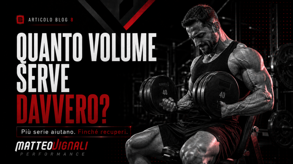 Volume di allenamento per l’ipertrofia