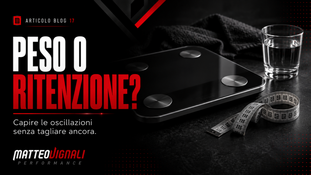 Peso o ritenzione idrica? Come interpretare le oscillazioni della bilancia